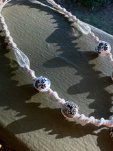 Load image into Gallery viewer, Blue Kyanite Macrame Necklace