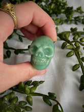 Load image into Gallery viewer, Green Aventurine Skull