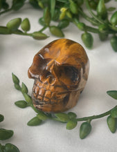 Load image into Gallery viewer, Tigers Eye Skull