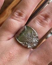 Load image into Gallery viewer, Flower Power Silverware Ring
