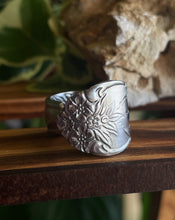 Load image into Gallery viewer, Flower Power Silverware Ring
