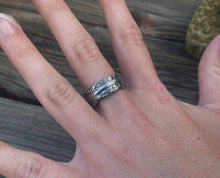 Load image into Gallery viewer, “ Sweet and Dainty” Silverware Ring

