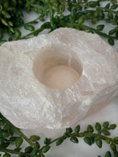 Load image into Gallery viewer, Rose Quartz Candle Holder
