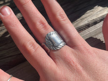 Load image into Gallery viewer, Belt Buckle Silverware Ring
