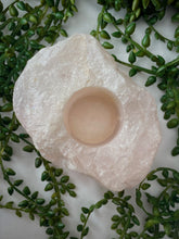 Load image into Gallery viewer, Rose Quartz Candle Holder
