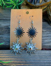 Load image into Gallery viewer, Sun x Star Earrings
