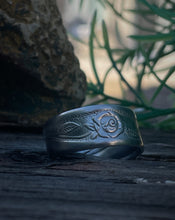 Load image into Gallery viewer, “No Rain, No Rose” Silverware Rings
